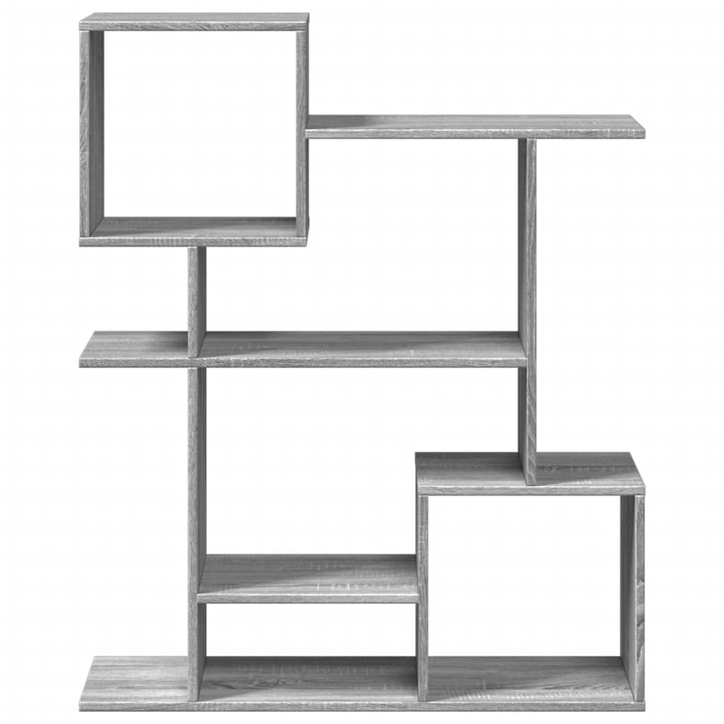 Étagère séparatrice de pièce sonoma gris 92x29x112 cm