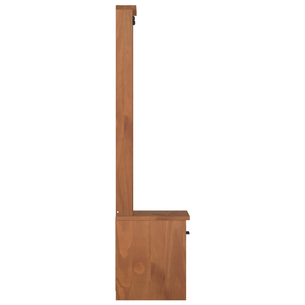 Portemanteau SANDNES 45x40x159,5 cm bois massif pin