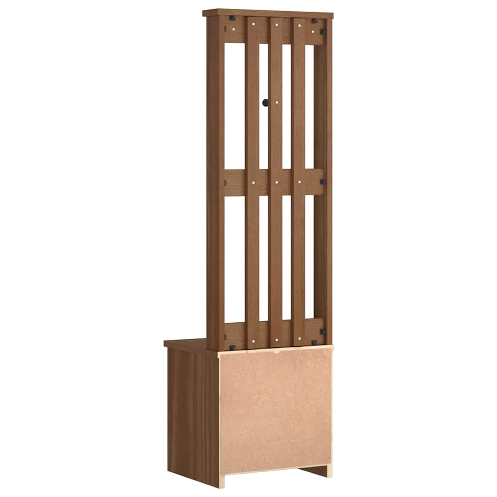 Portemanteau SANDNES 45x40x159,5 cm bois massif pin