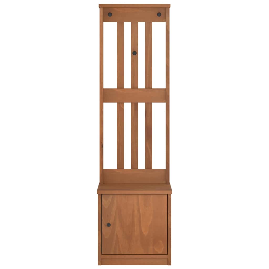 Portemanteau SANDNES 45x40x159,5 cm bois massif pin