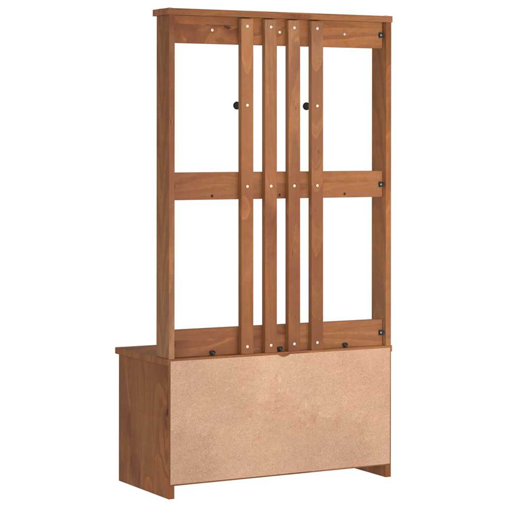 Portemanteau SANDNES 87x40x159,5 cm bois massif pin