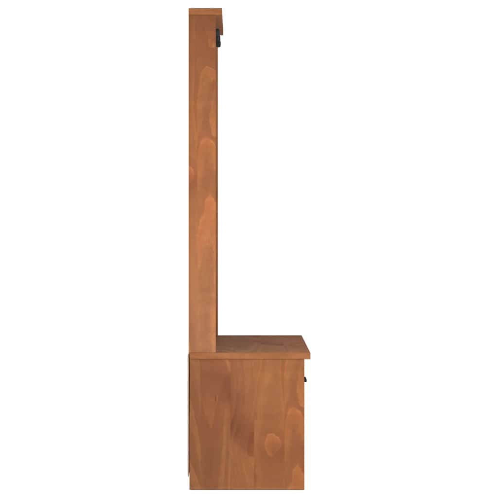 Portemanteau SANDNES 87x40x159,5 cm bois massif pin