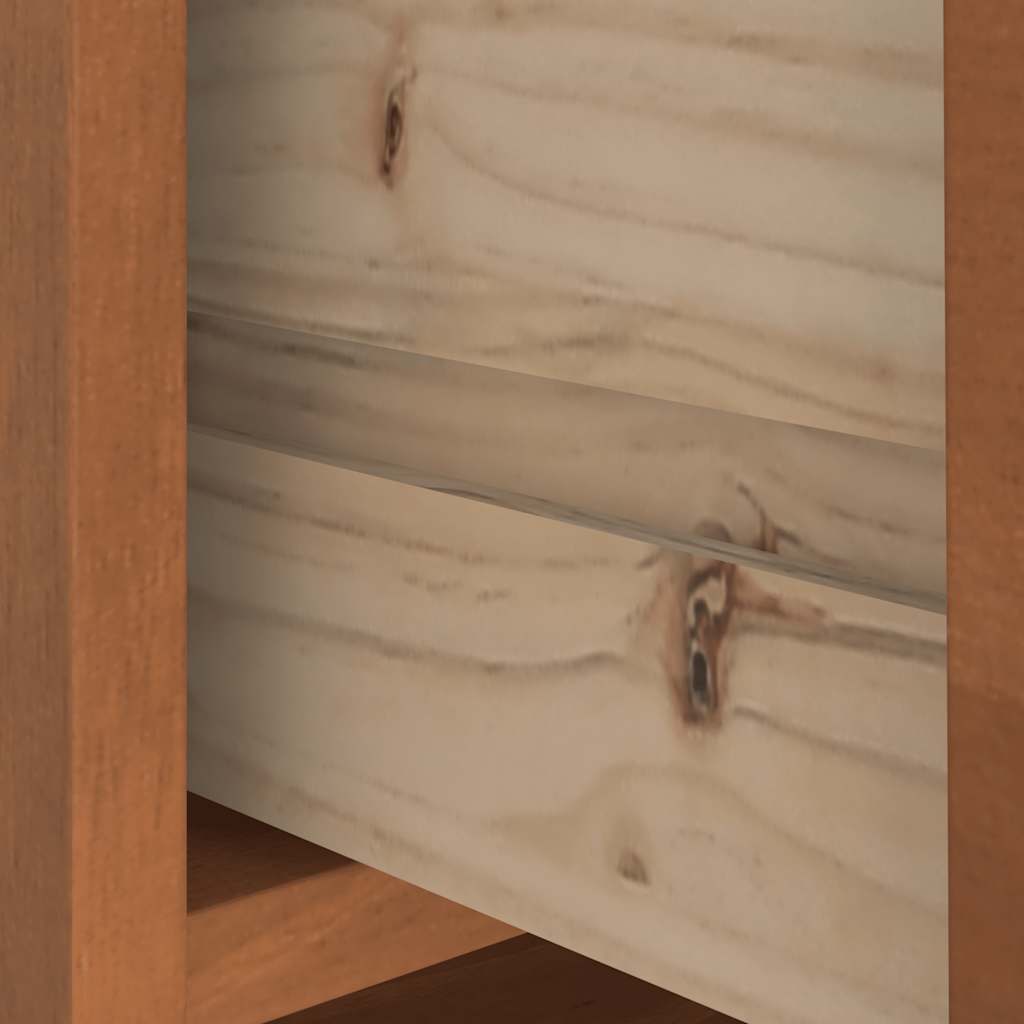 Portemanteau SANDNES 87x40x159,5 cm bois massif pin