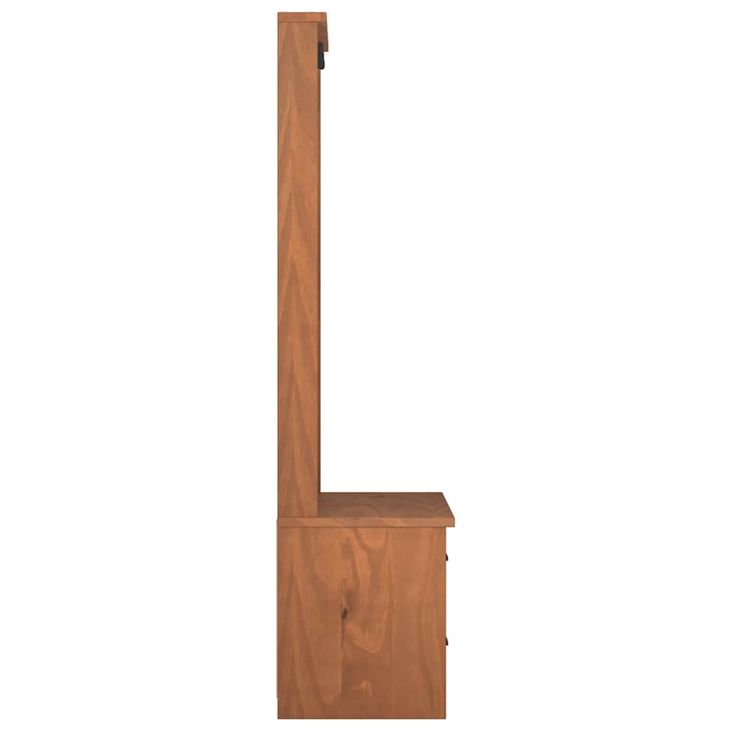 Portemanteau SANDNES 87x40x159,5 cm bois massif pin