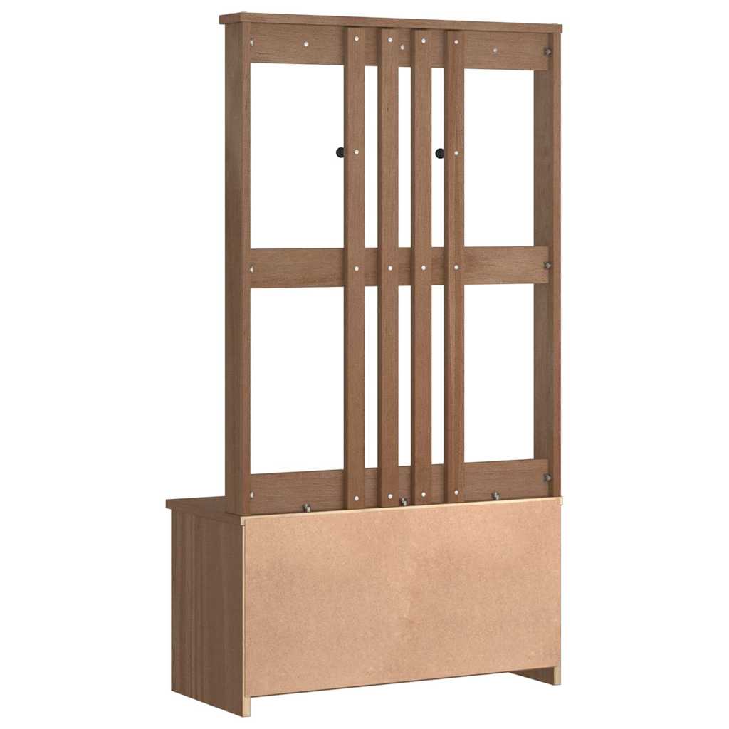 Portemanteau SANDNES 87x40x159,5 cm bois massif pin