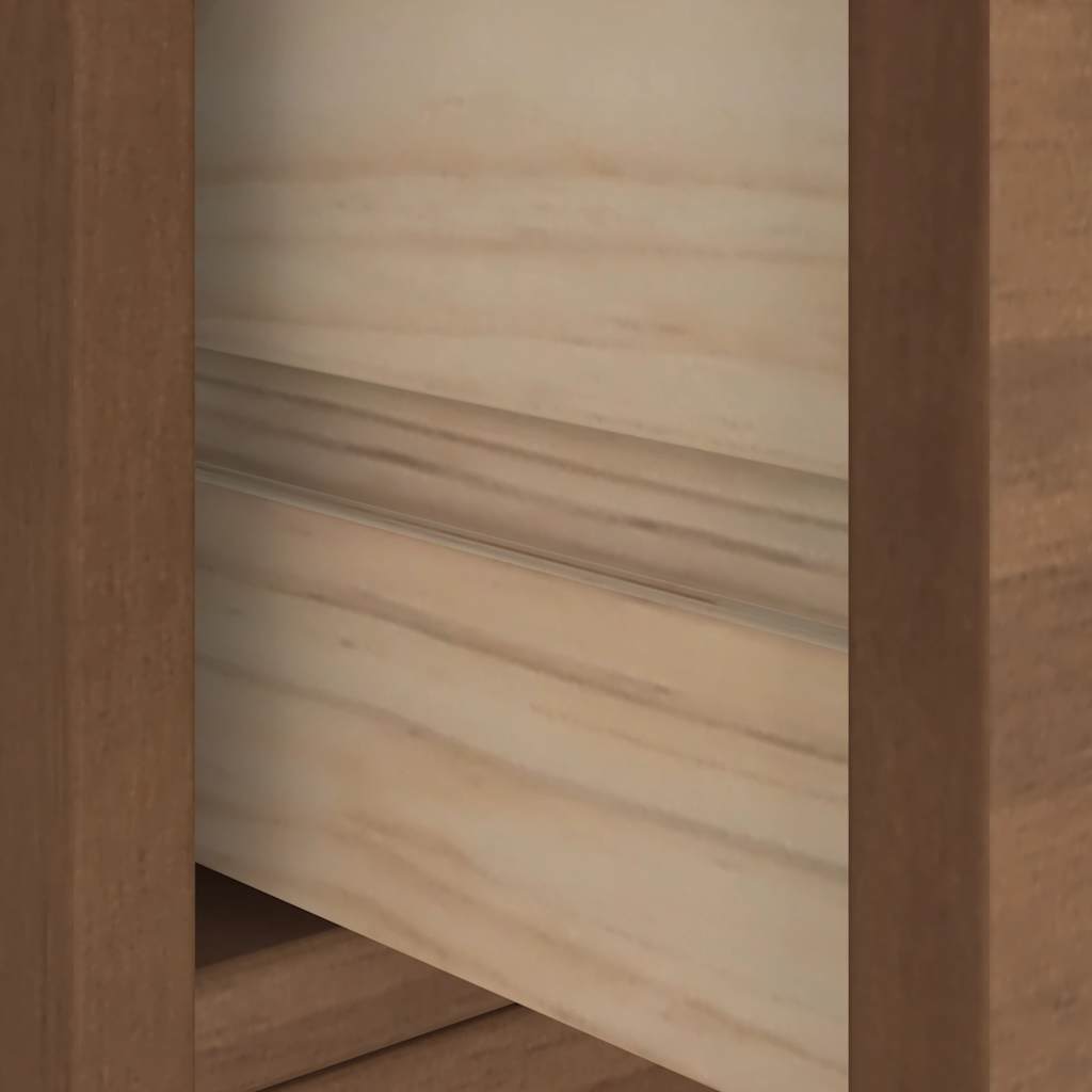 Portemanteau SANDNES 87x40x159,5 cm bois massif pin