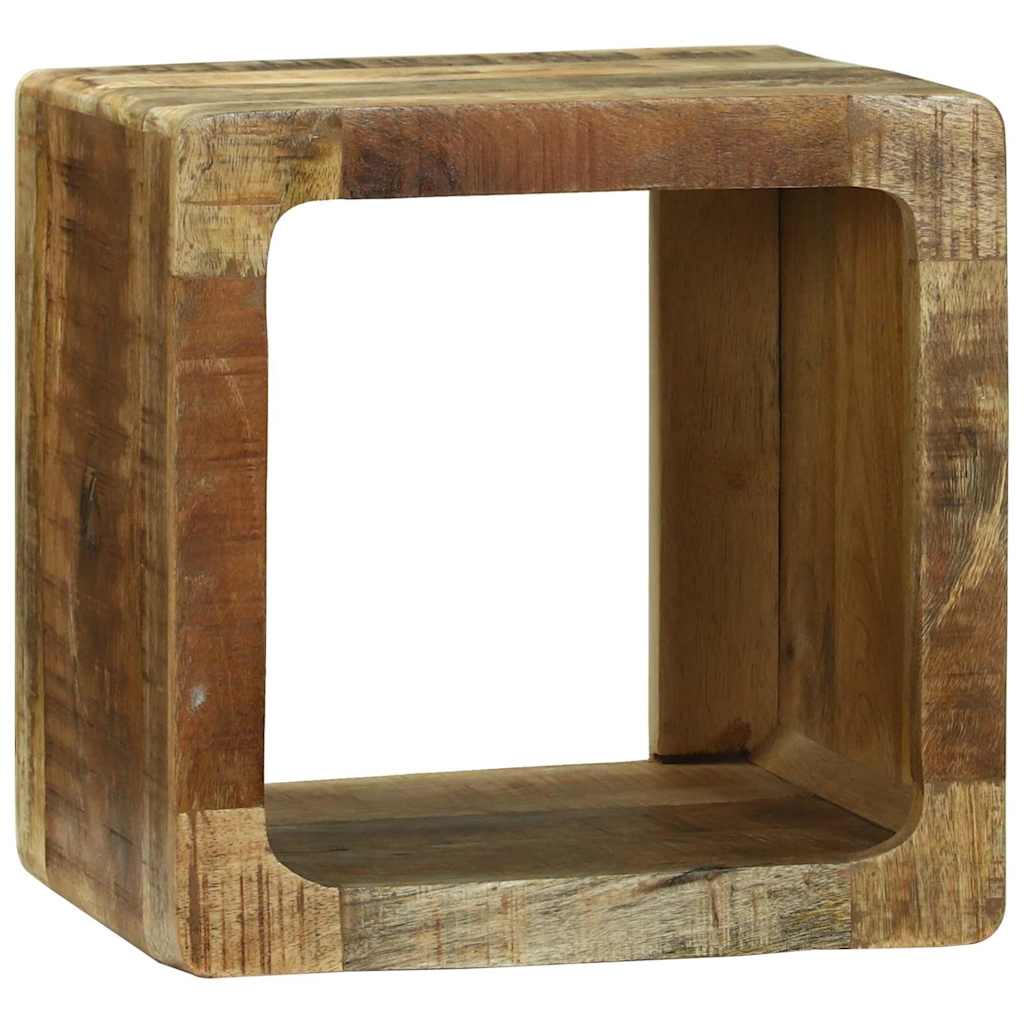 Meuble TV 2 pcs Marron Bois de manguier brut massif