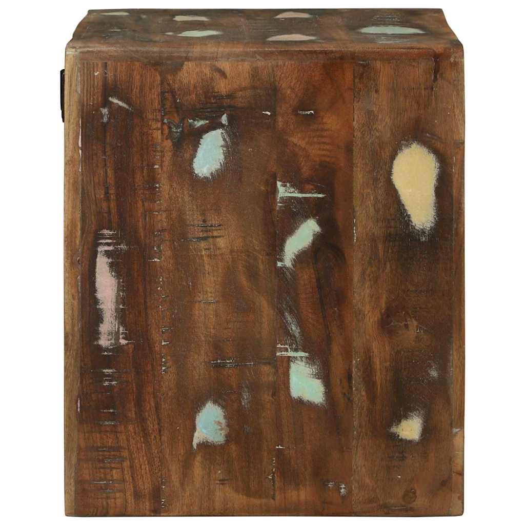 Meuble TV 2 pcs Multicolore bois de récupération massif