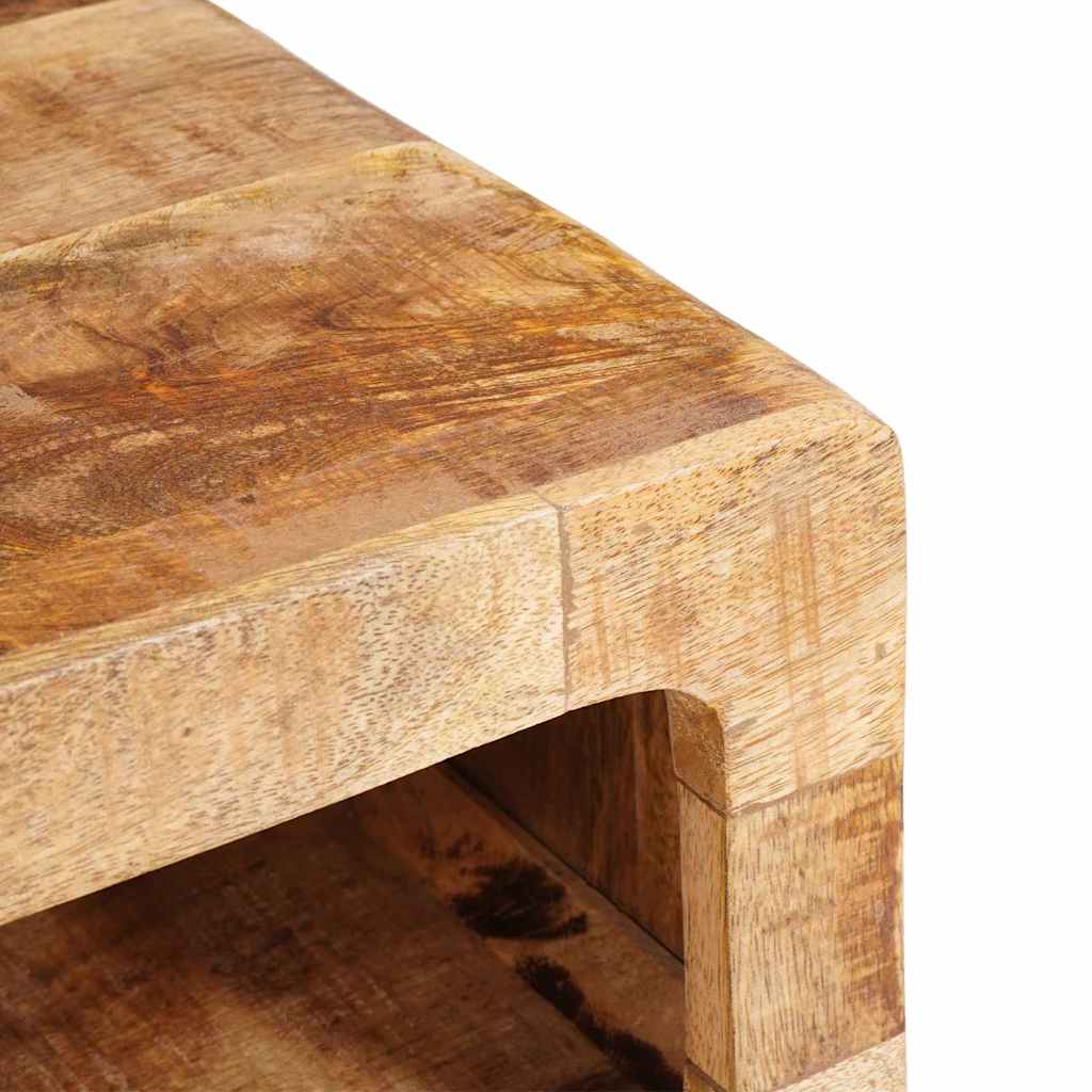 Tables d'appoint 40 x 32 x 46 cm bois de manguier massif