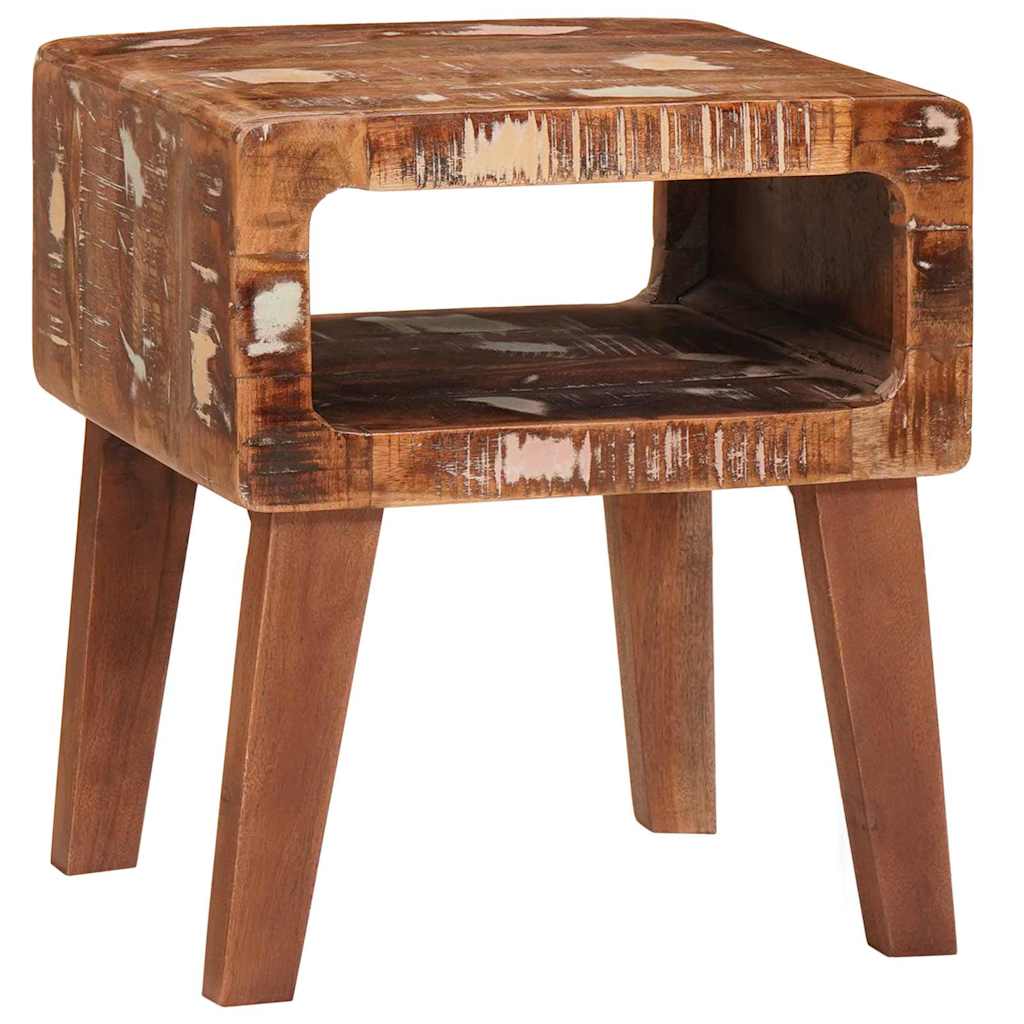 Tables d'appoint Multicolore bois de récupération massif