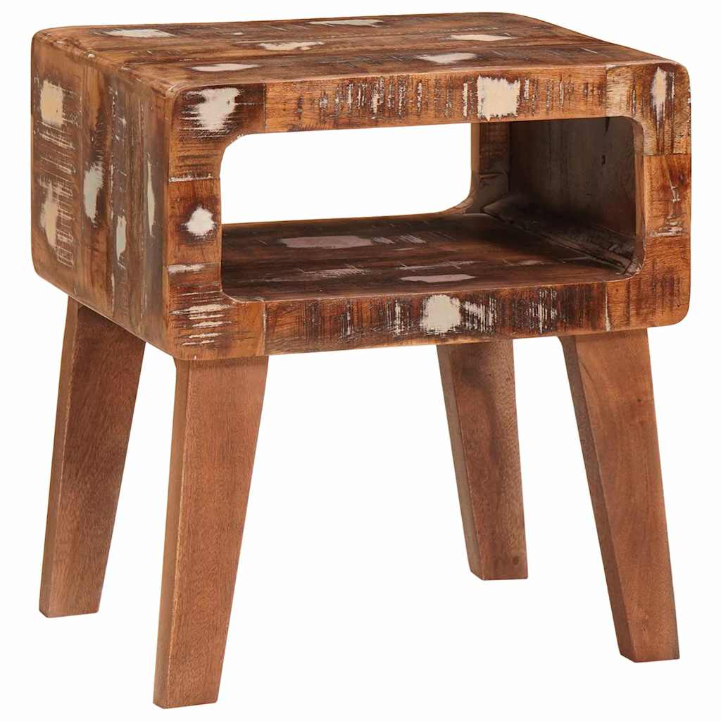 Tables d'appoint Multicolore bois de récupération massif