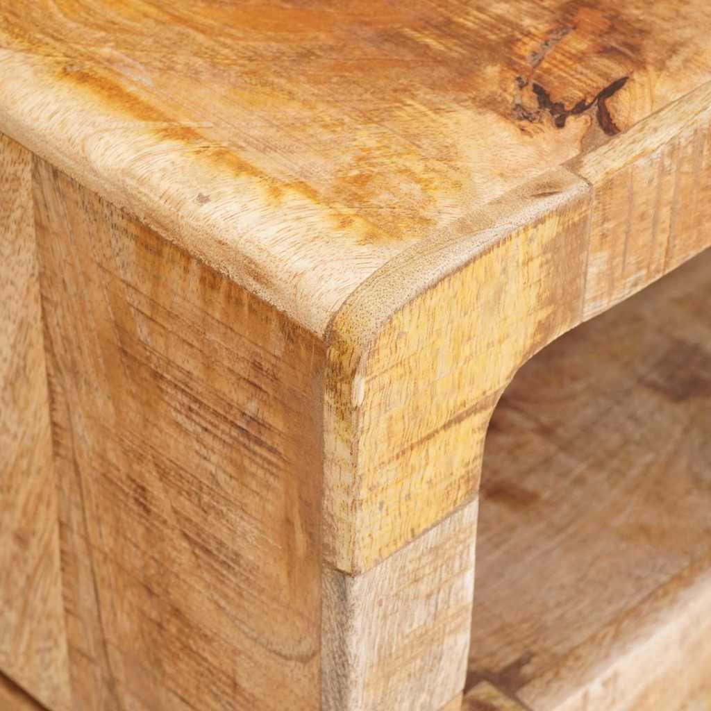 Tables d'appoint Marron 40 x 40 x 49 cm bois de manguier massif