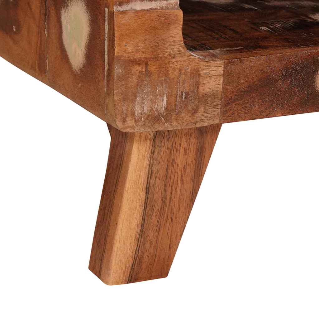 Tables d'appoint Multicolore bois de récupération massif