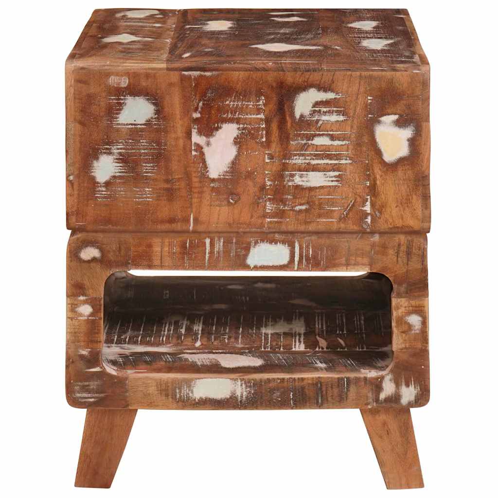 Tables d'appoint Multicolore bois de récupération massif