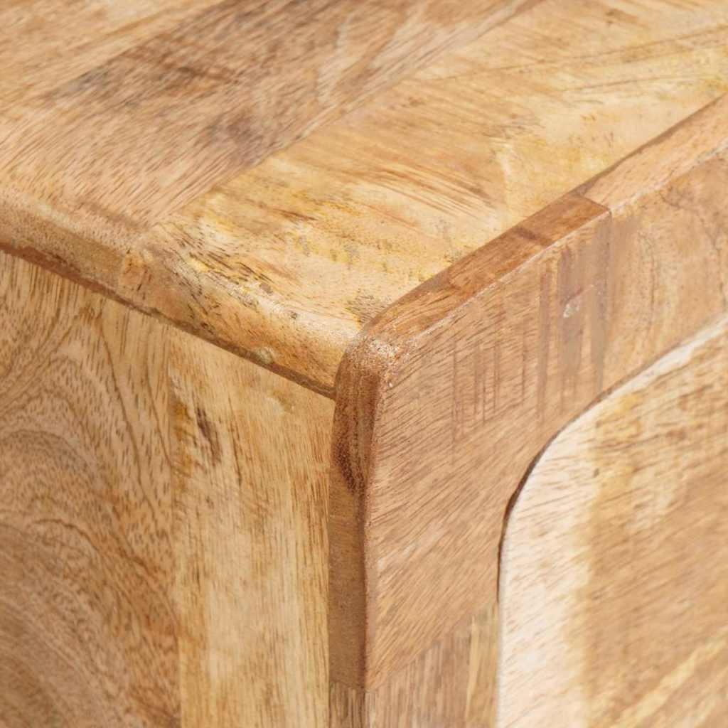 Tables d'appoint Marron 40 x 32 x 46 cm bois de manguier massif