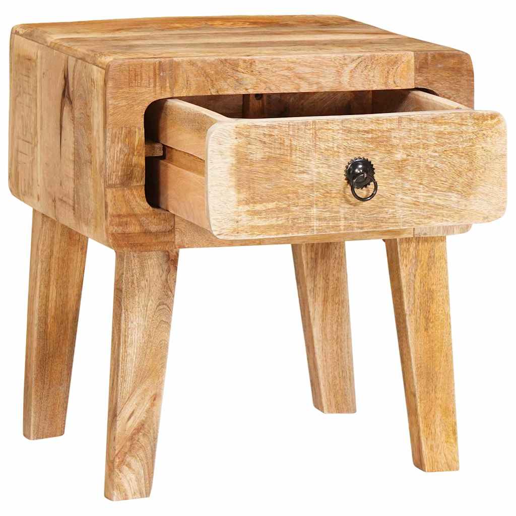 Tables d'appoint Marron 40 x 32 x 46 cm bois de manguier massif