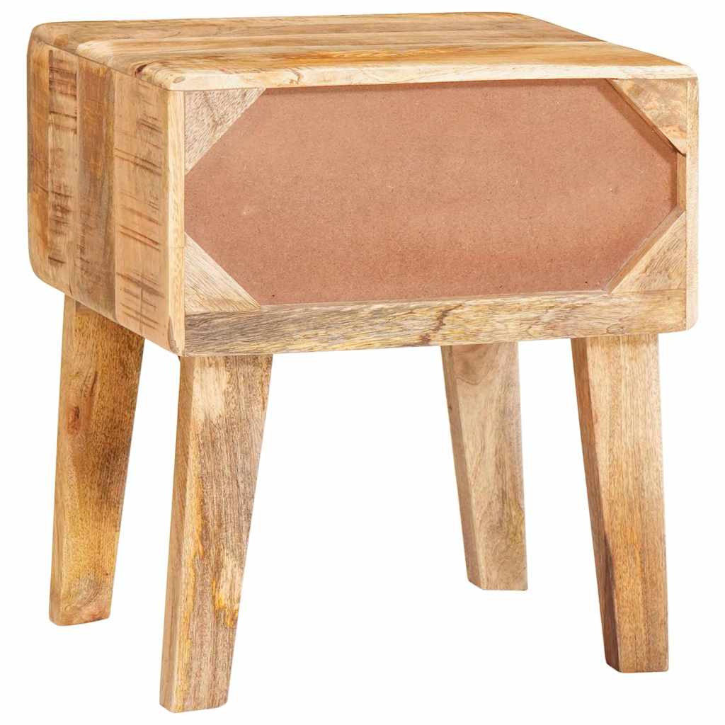Tables d'appoint Marron 40 x 32 x 46 cm bois de manguier massif