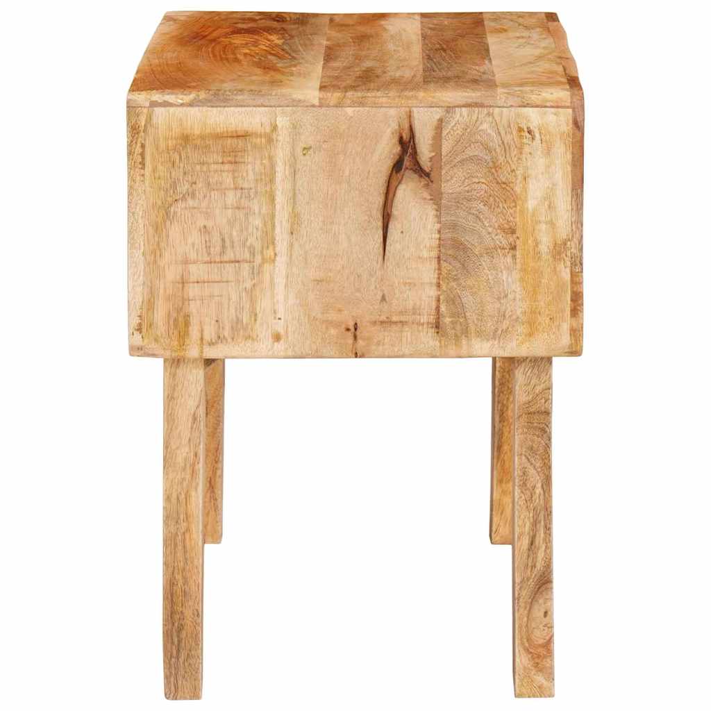 Tables d'appoint Marron 40 x 32 x 46 cm bois de manguier massif