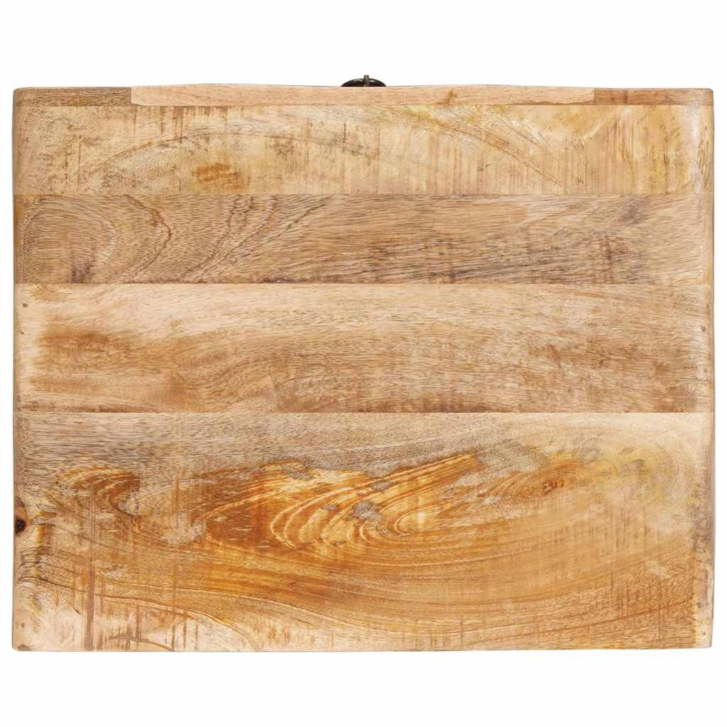Tables d'appoint Marron 40 x 32 x 46 cm bois de manguier massif