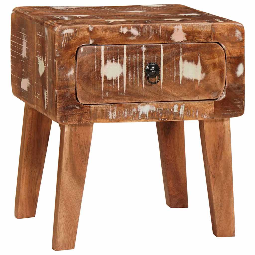 Tables d'appoint Multicolore bois de récupération massif