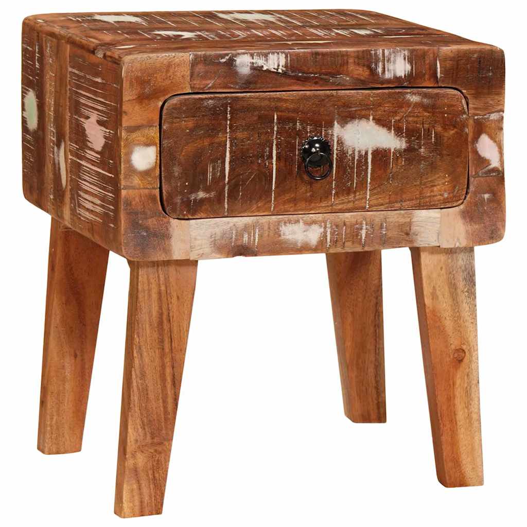 Tables d'appoint Multicolore bois de récupération massif