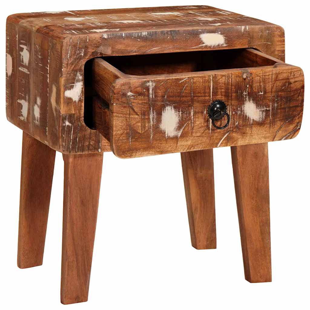 Tables d'appoint Multicolore bois de récupération massif
