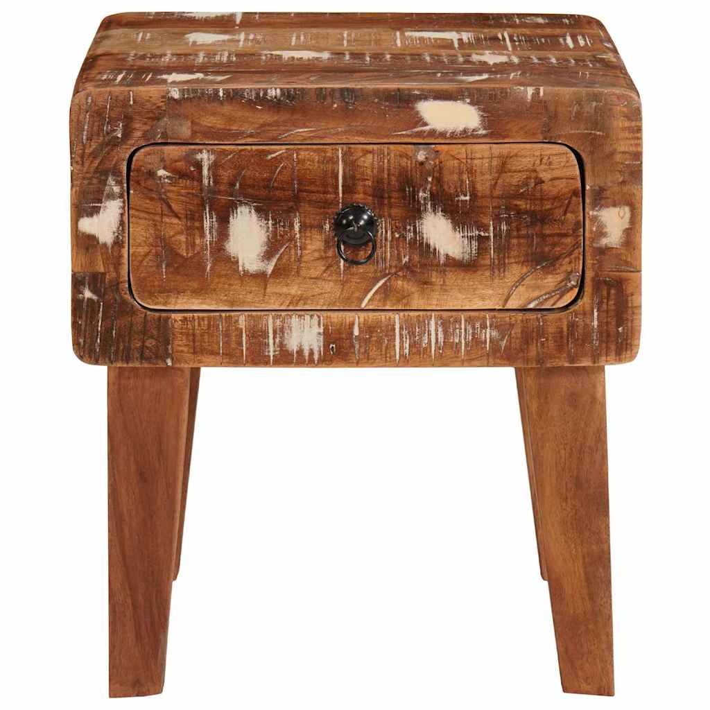Tables d'appoint Multicolore bois de récupération massif
