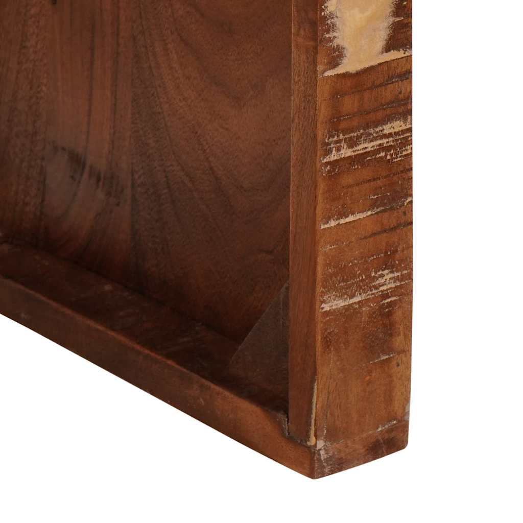 Tables gigognes 3 pcs bois de récupération massif