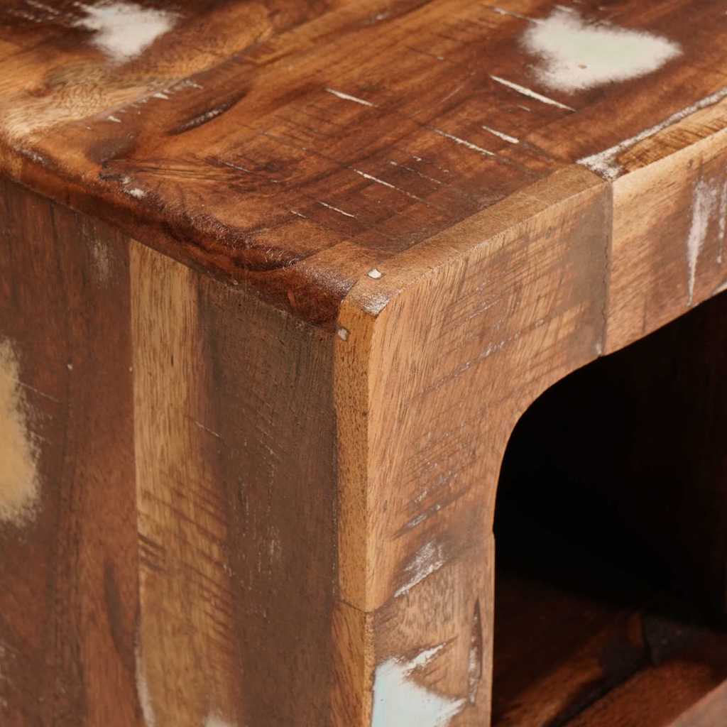 Étagère à vin Marron 44 x 30 x 35 cm Bois récupéré massif