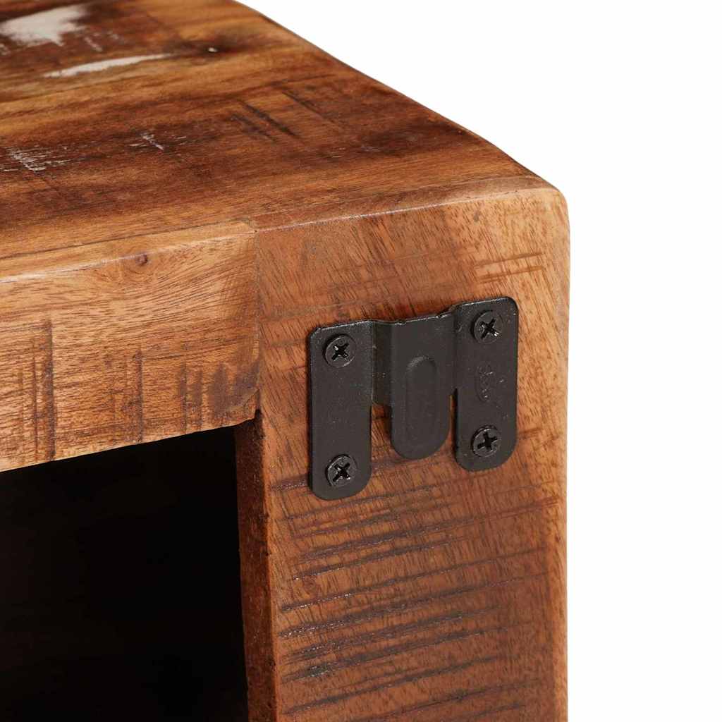 Étagère à vin Marron 44 x 30 x 35 cm Bois récupéré massif