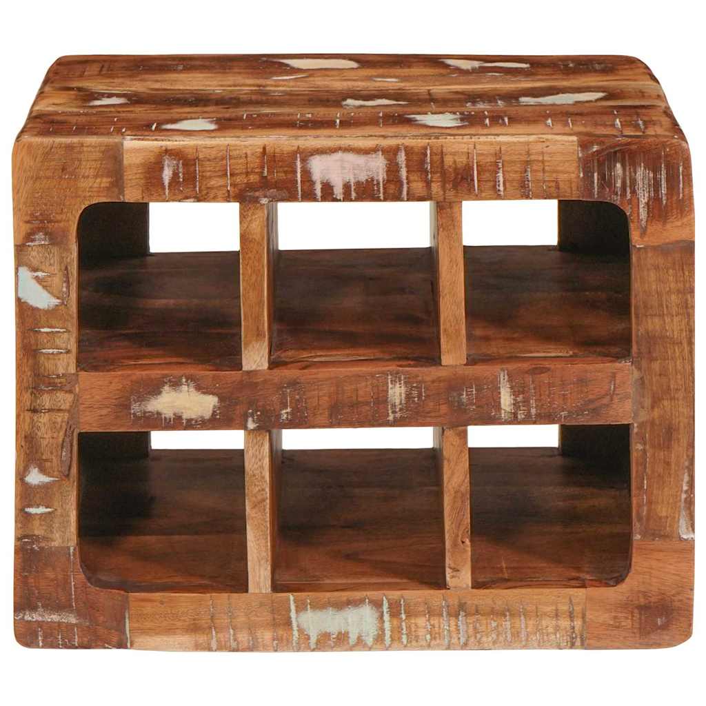 Étagère à vin Marron 44 x 30 x 35 cm Bois récupéré massif