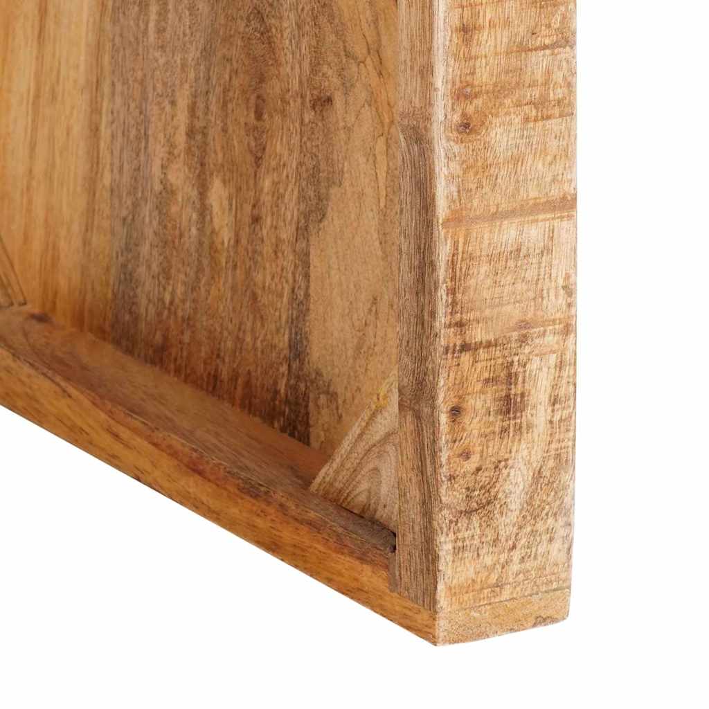 Table d'appoint Marron 60 x 35 x 45 cm bois de manguier massif