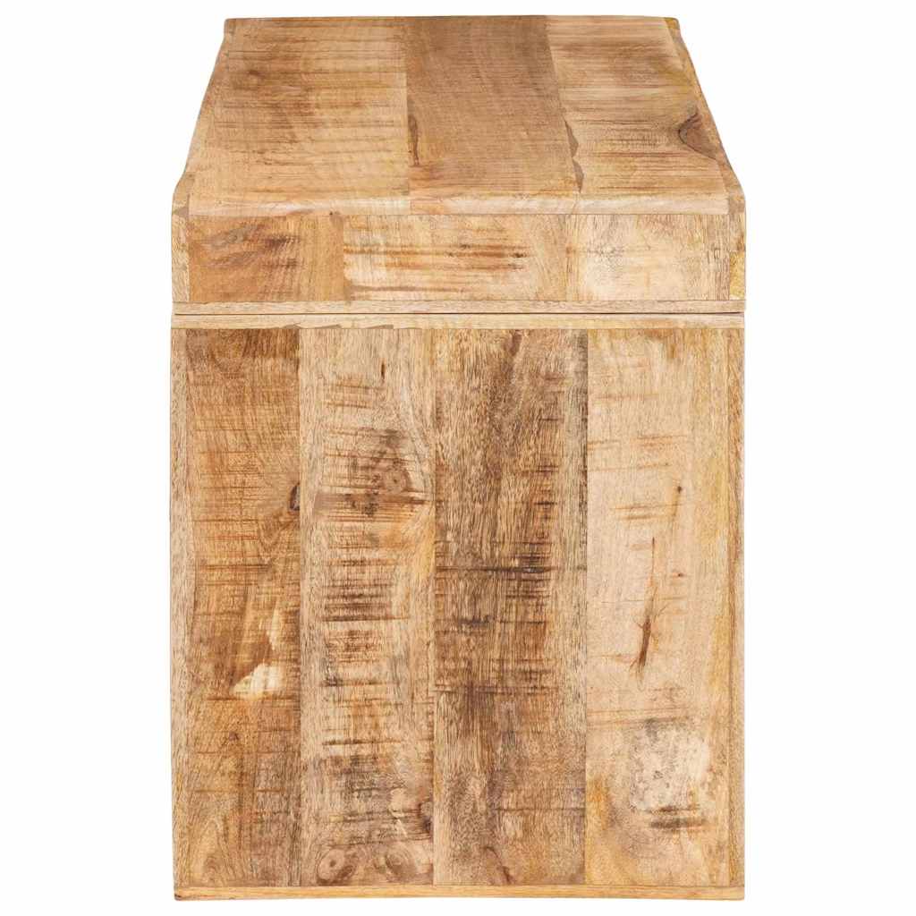 Table d'appoint Marron 60 x 35 x 45 cm bois de manguier massif