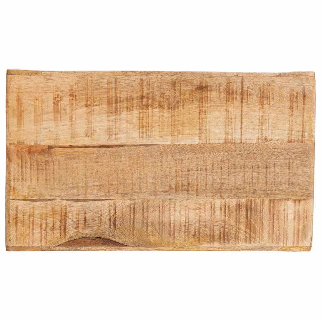 Table d'appoint Marron 60 x 35 x 45 cm bois de manguier massif