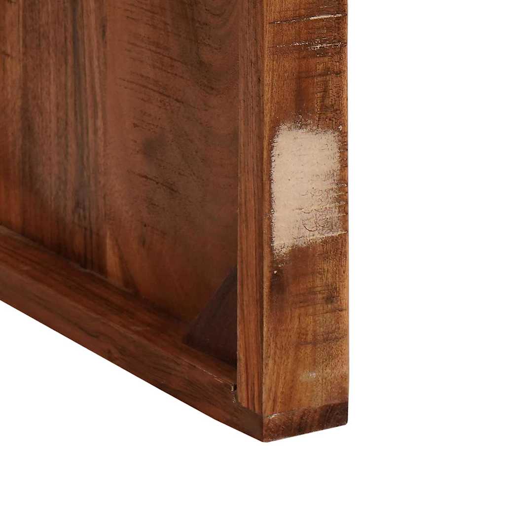 Table d'appoint 60 x 35 x 45 cm bois de récupération massif