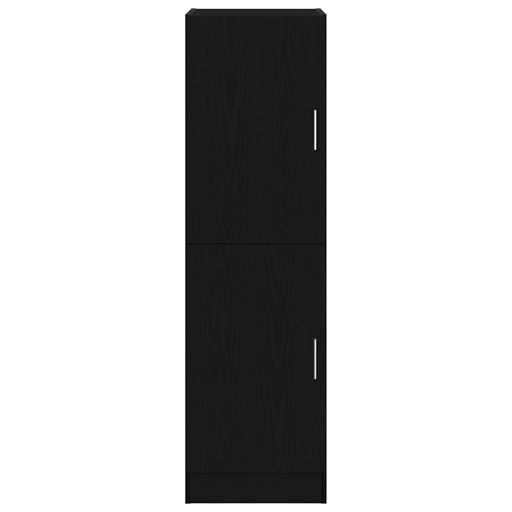 Mueble de cocina negro 38x41,5x131,5 cm madera de ingeniería