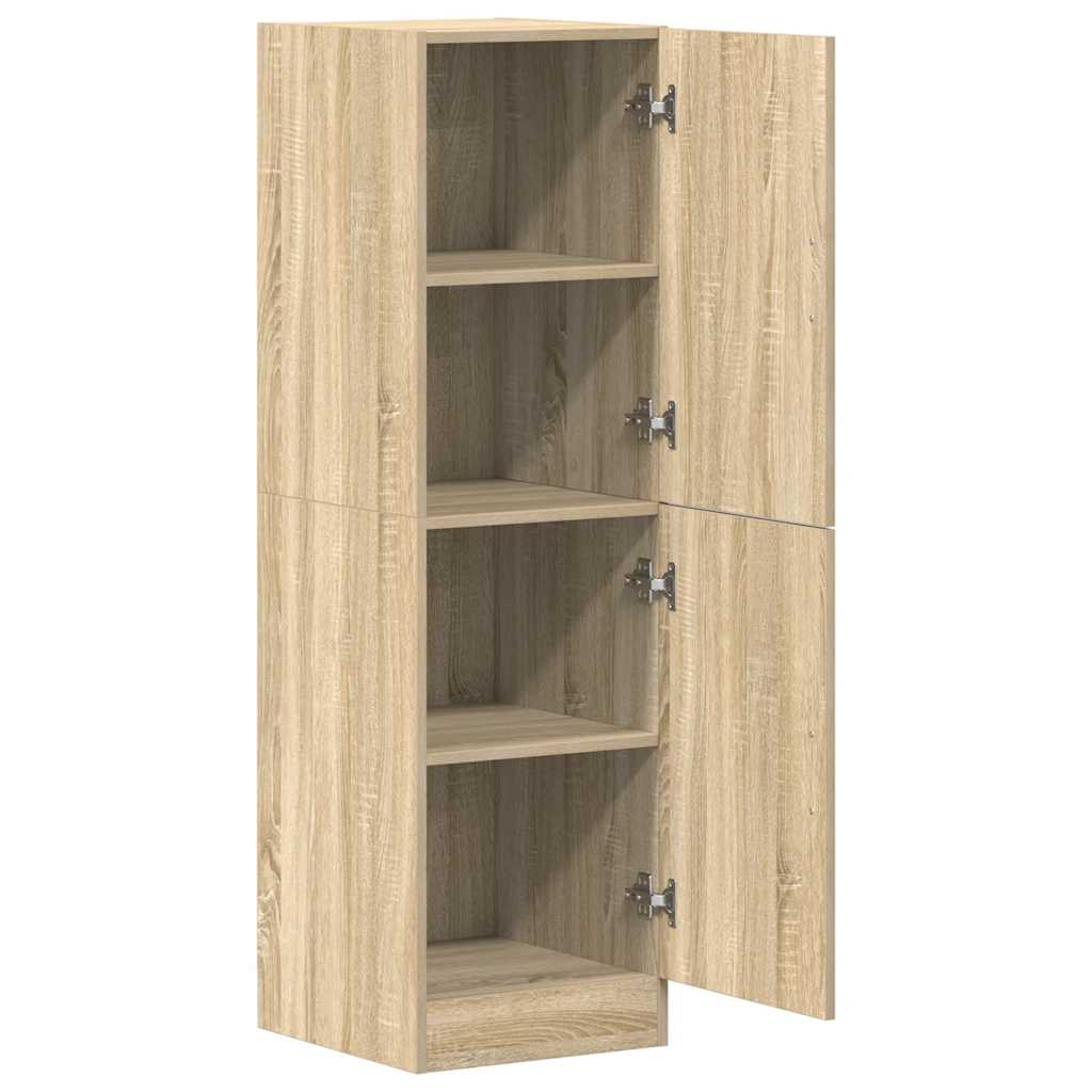 Mueble de cocina de roble Sonoma 38x41,5x131,5cm madera de ingeniería