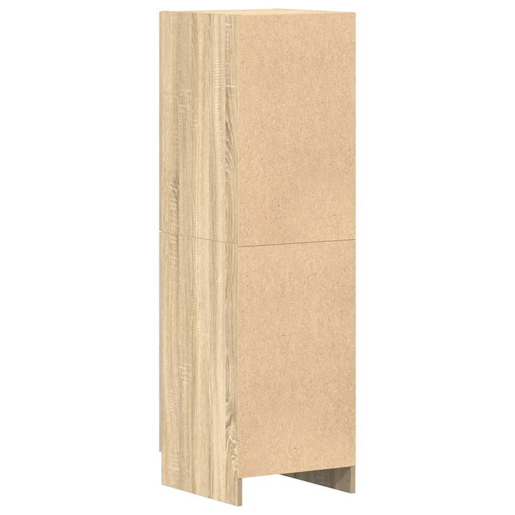 Mueble de cocina de roble Sonoma 38x41,5x131,5cm madera de ingeniería