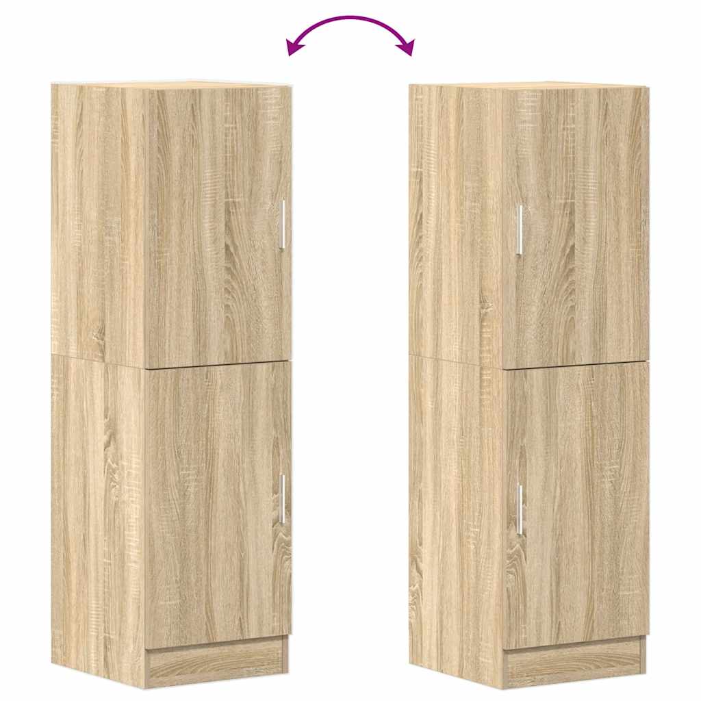 Mueble de cocina de roble Sonoma 38x41,5x131,5cm madera de ingeniería