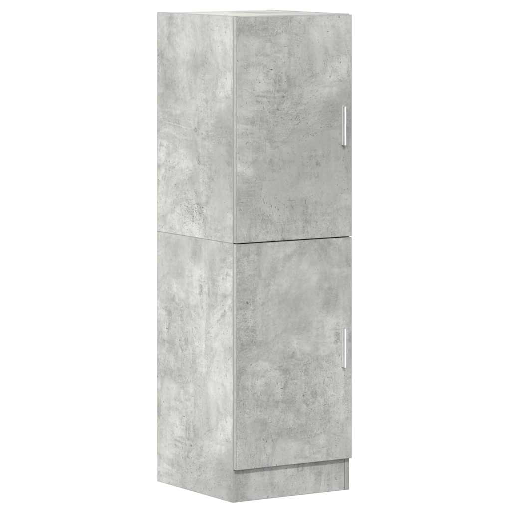 Mueble de cocina gris hormigón 38x41,5x131,5 cm madera de ingeniería