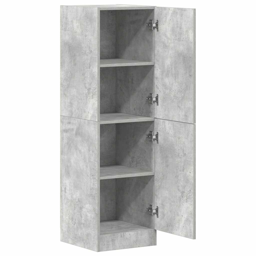 Mueble de cocina gris hormigón 38x41,5x131,5 cm madera de ingeniería
