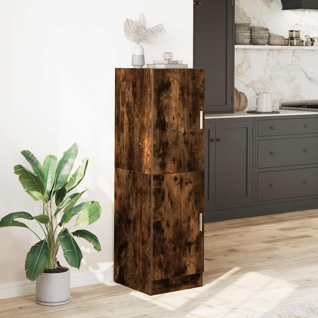 Mueble de cocina de roble ahumado 38x41,5x131,5 cm madera de ingeniería
