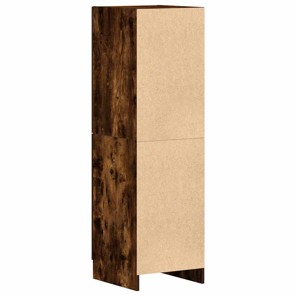 Mueble de cocina de roble ahumado 38x41,5x131,5 cm madera de ingeniería