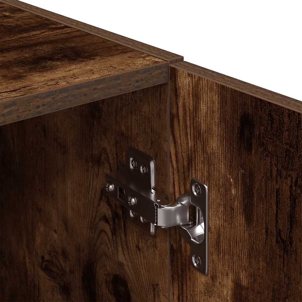 Mueble de cocina de roble ahumado 38x41,5x131,5 cm madera de ingeniería