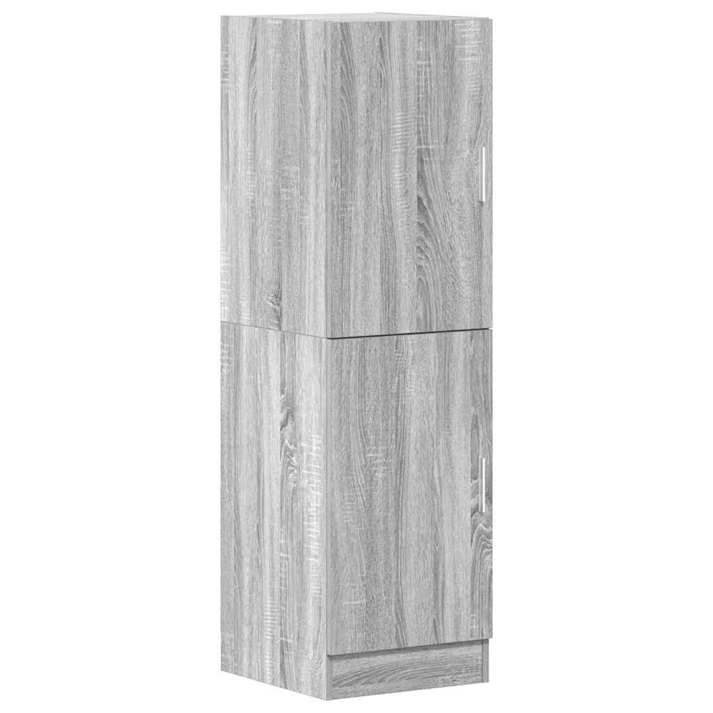 Mueble de cocina Sonoma gris 38x41,5x131,5 cm madera de ingeniería