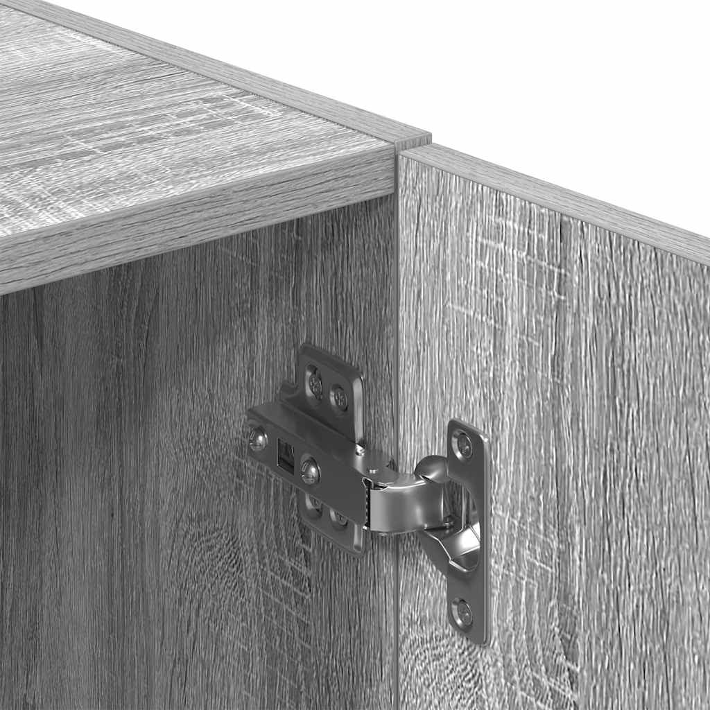 Mueble de cocina Sonoma gris 38x41,5x131,5 cm madera de ingeniería
