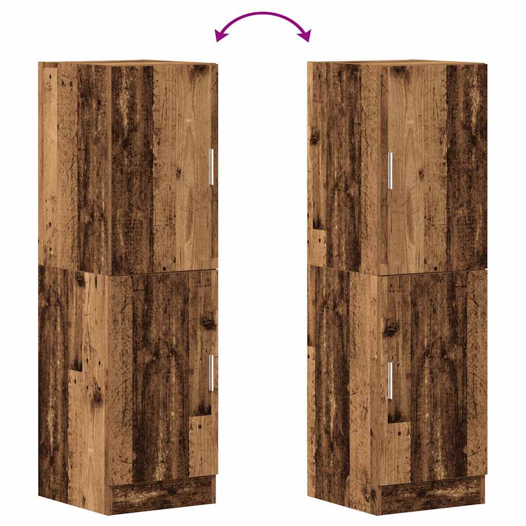 Mueble de cocina de madera antigua 38x41,5x131,5 cm madera de ingeniería