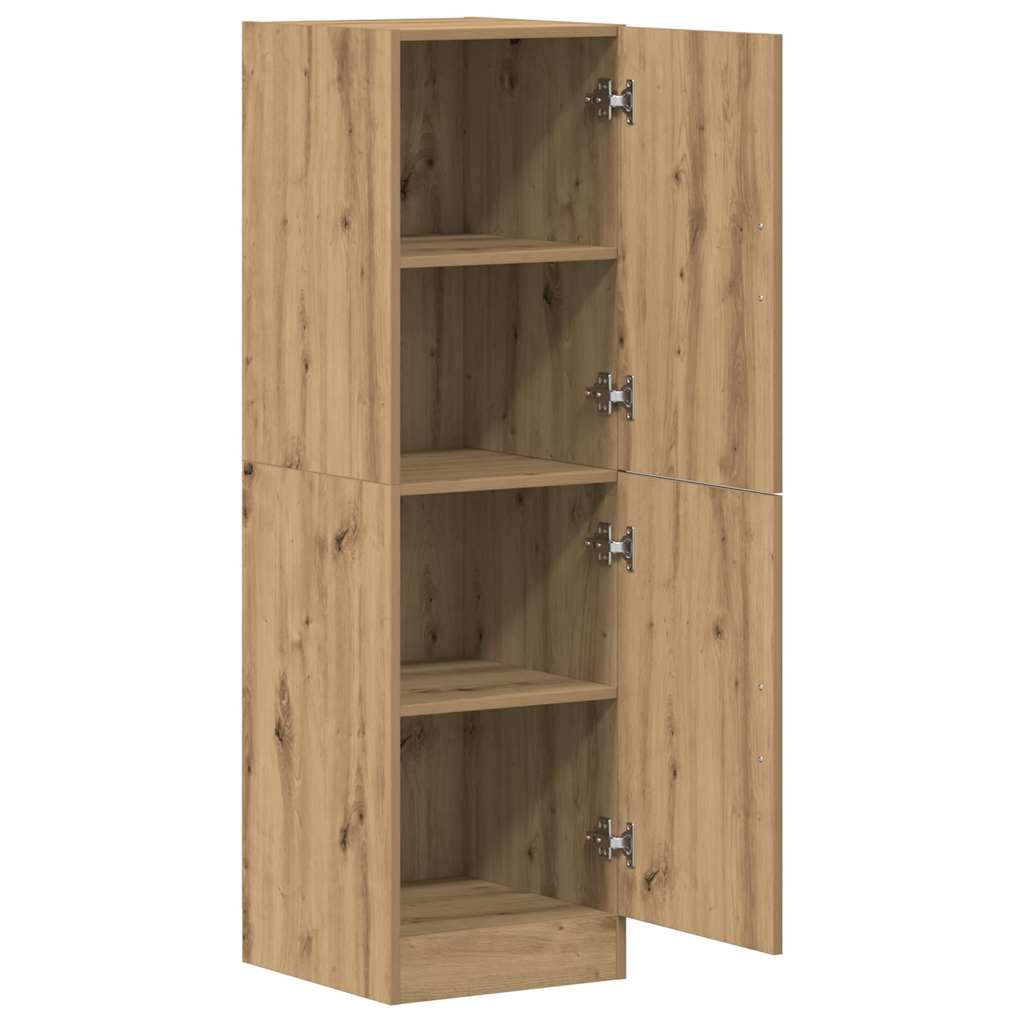 Mueble de cocina de roble hecho a mano 38x41,5x131,5 cm