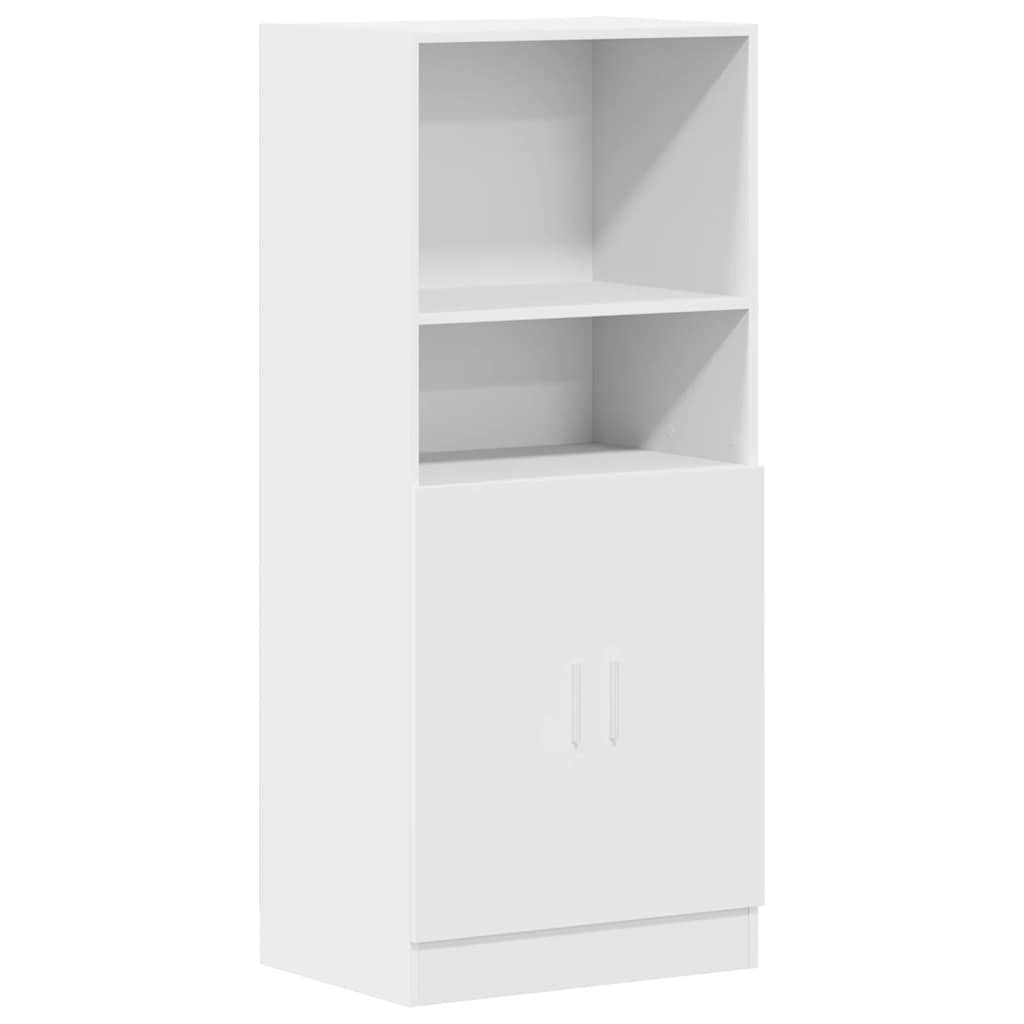 Mueble de cocina blanco 57x41,5x131,5 cm madera de ingeniería