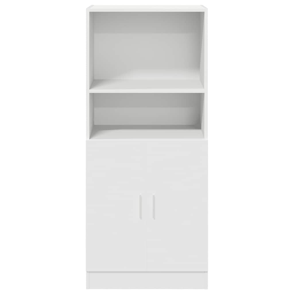 Mueble de cocina blanco 57x41,5x131,5 cm madera de ingeniería